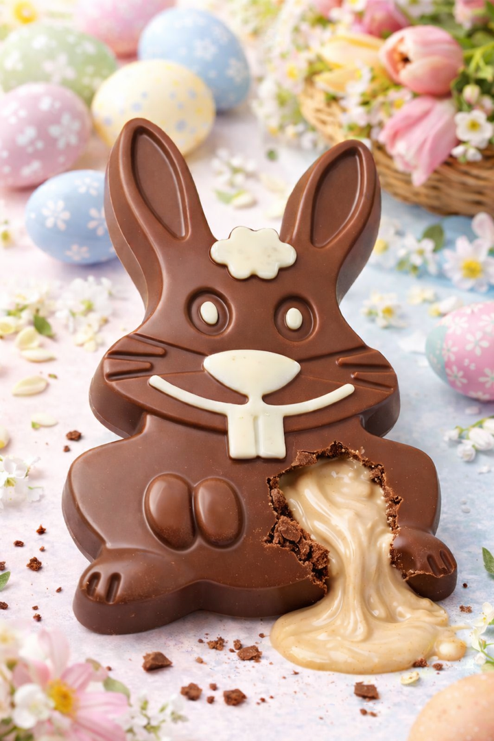 BOX PASQUA con 1 UOVO 3D + 1 CONIGLIO 3D RIPIENI