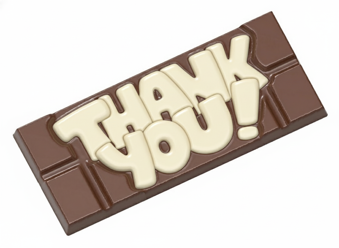 Cofanetto Sweet con 2 tavolette (scegli tu tra 7 scritte) + 6 rose