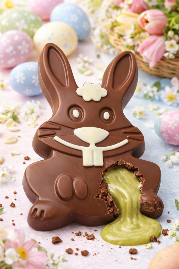 BOX PASQUA con 1 UOVO 3D + 1 CONIGLIO 3D RIPIENI