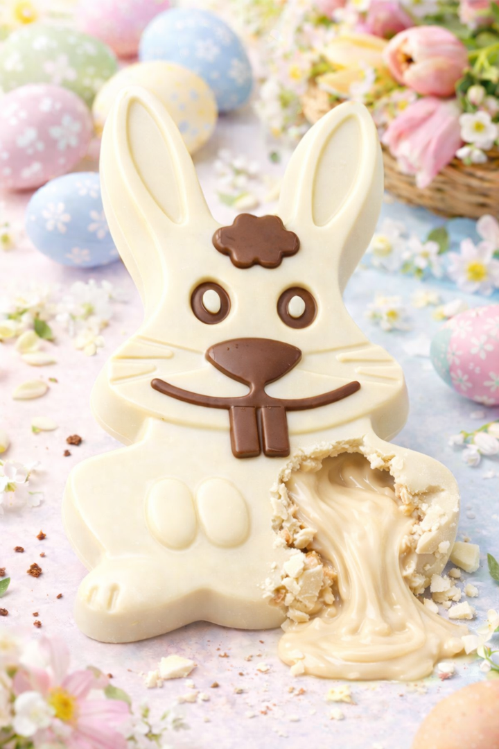 BOX PASQUA con 1 UOVO 3D + 1 CONIGLIO 3D RIPIENI