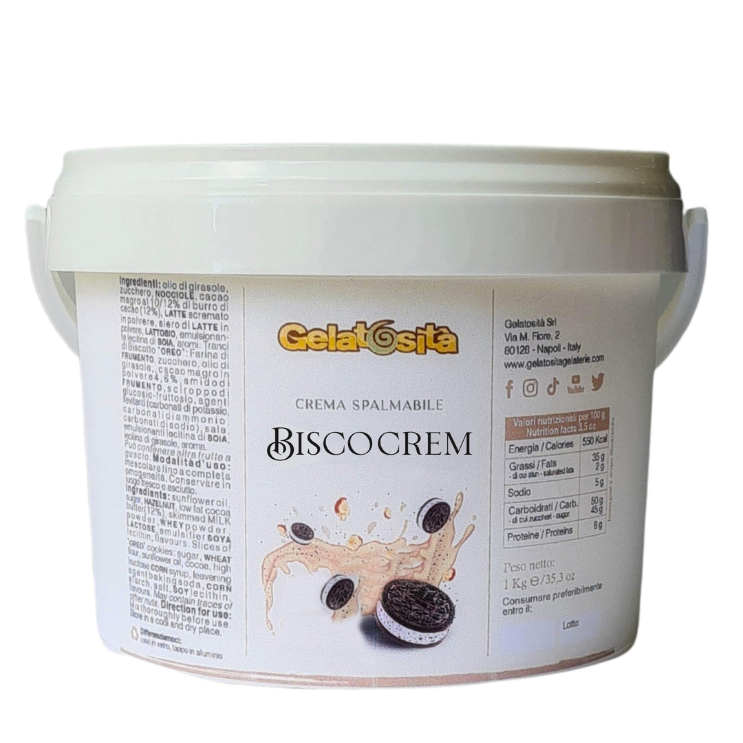 Ricarica Crema Biscocrem per "Fontana ChocoParty" 400g