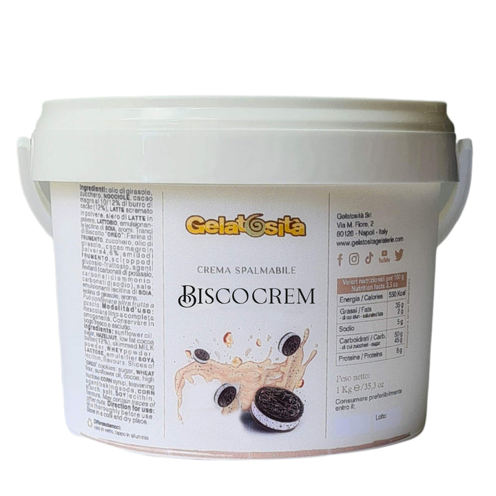 Ricarica Crema Biscocrem per "Fontana ChocoParty" 400g