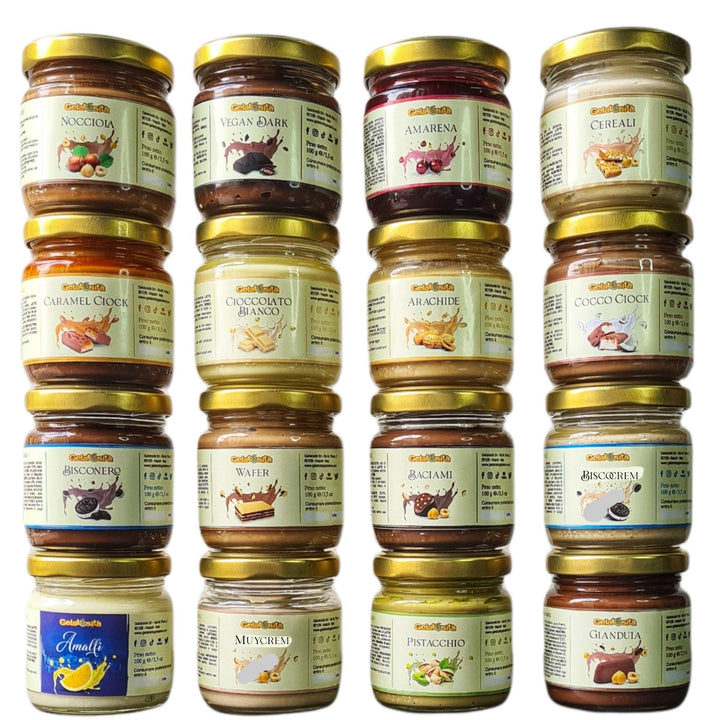 BOX Degustazione con 16 creme