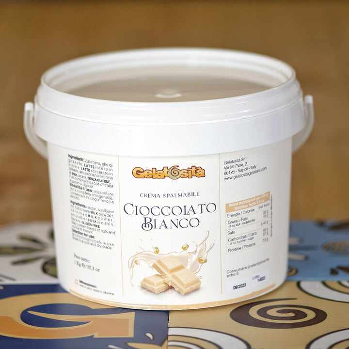 Ricarica Crema Cioccolato Bianco per "Fontana ChocoParty" 400g