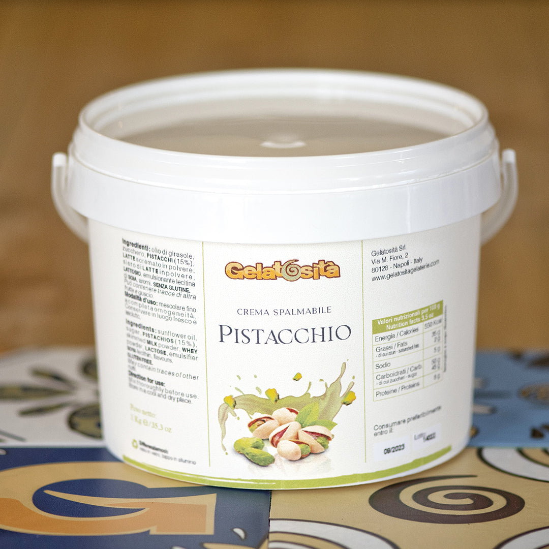 Ricarica Crema Pistacchio per "Fontana ChocoParty" 400g