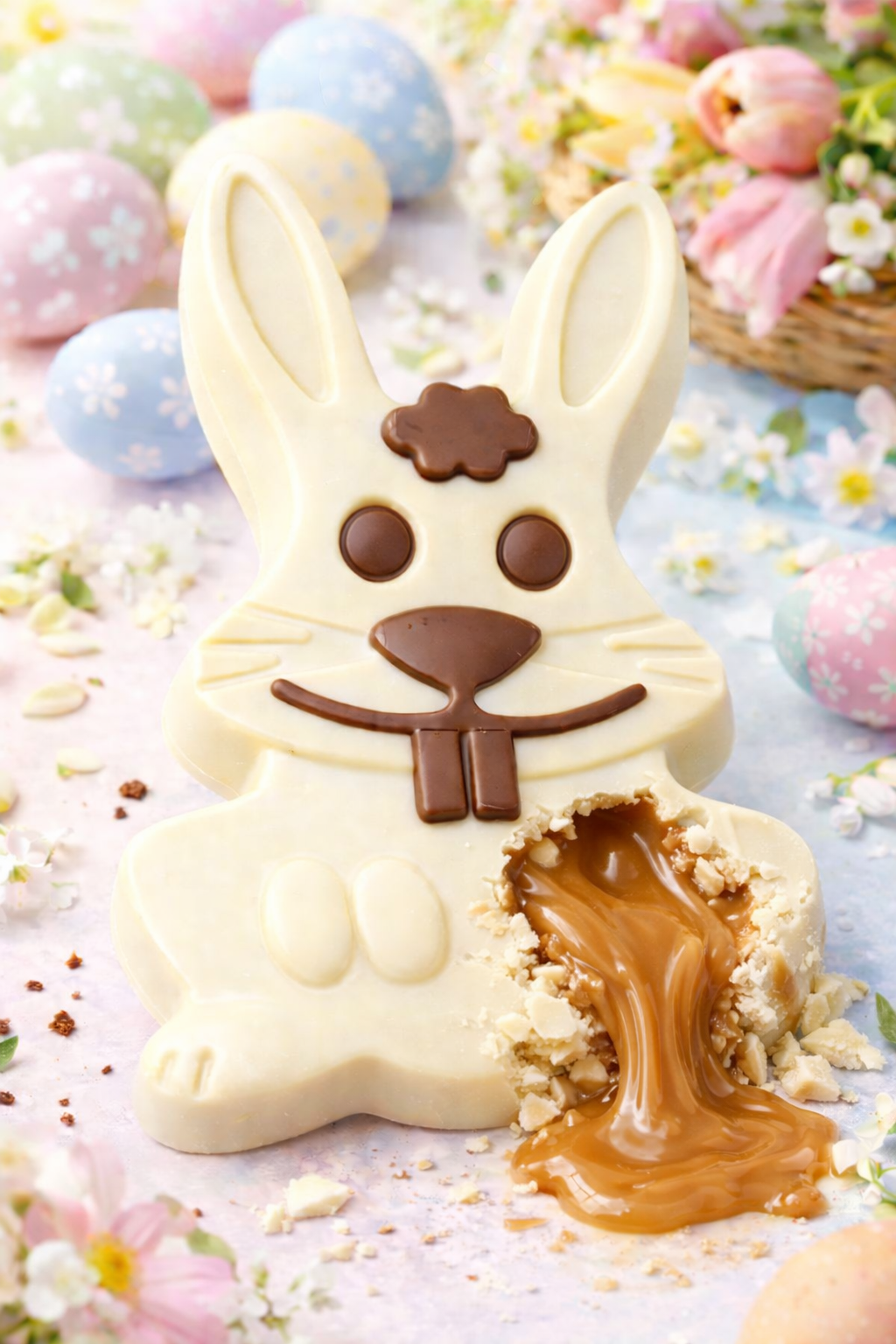 BOX PASQUA con 1 UOVO 3D + 1 CONIGLIO 3D RIPIENI