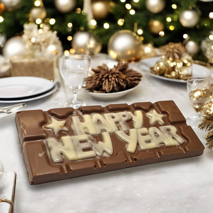 TAVOLETTA HAPPY NEW YEAR - Cioccolato al latte 40gr