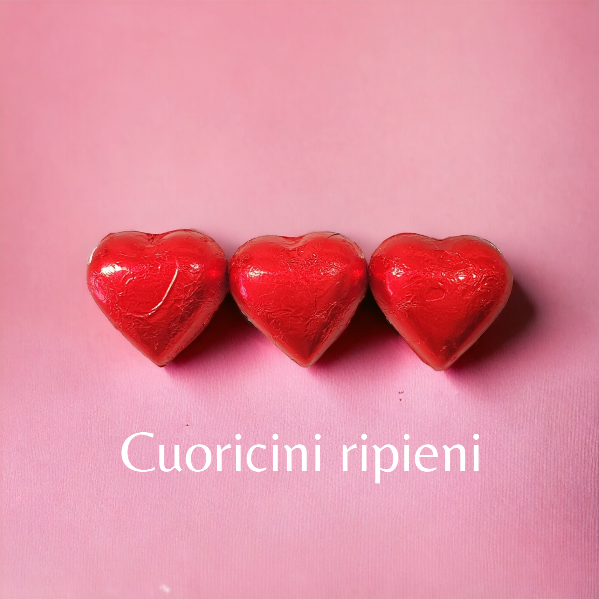 BOX I-LOVE-YOU cuore Fondente ripieno + 5 creme + 2 cioccolatini + rosa e dedica (Lim. Edition)