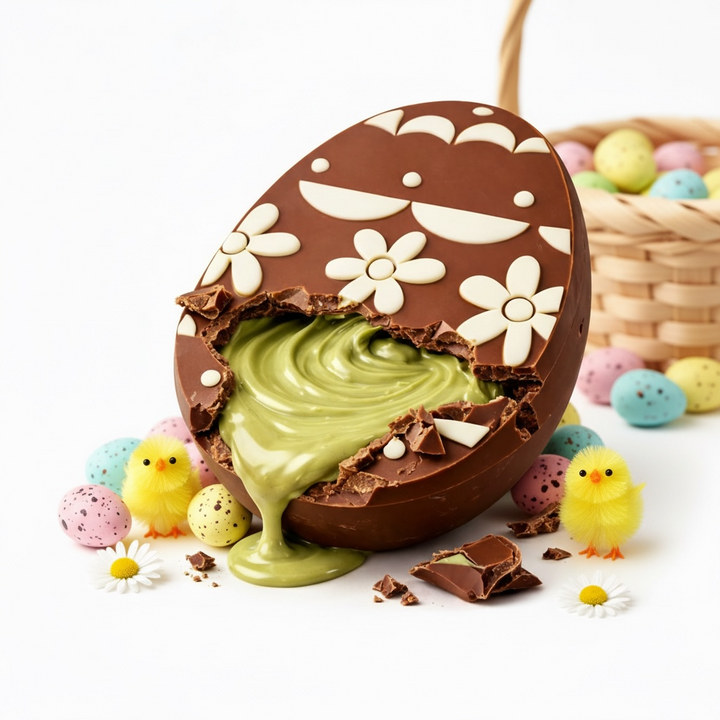 UOVO DECORATO 3D RIPIENO DI CREMA 580g