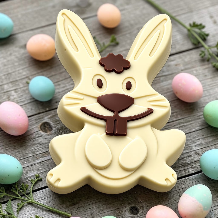 BOX PASQUA con 1 UOVO 3D + 1 CONIGLIO 3D RIPIENI