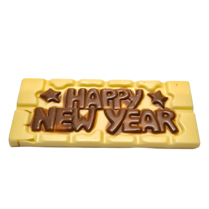 TAVOLETTA HAPPY NEW YEAR - Cioccolato bianco 40gr