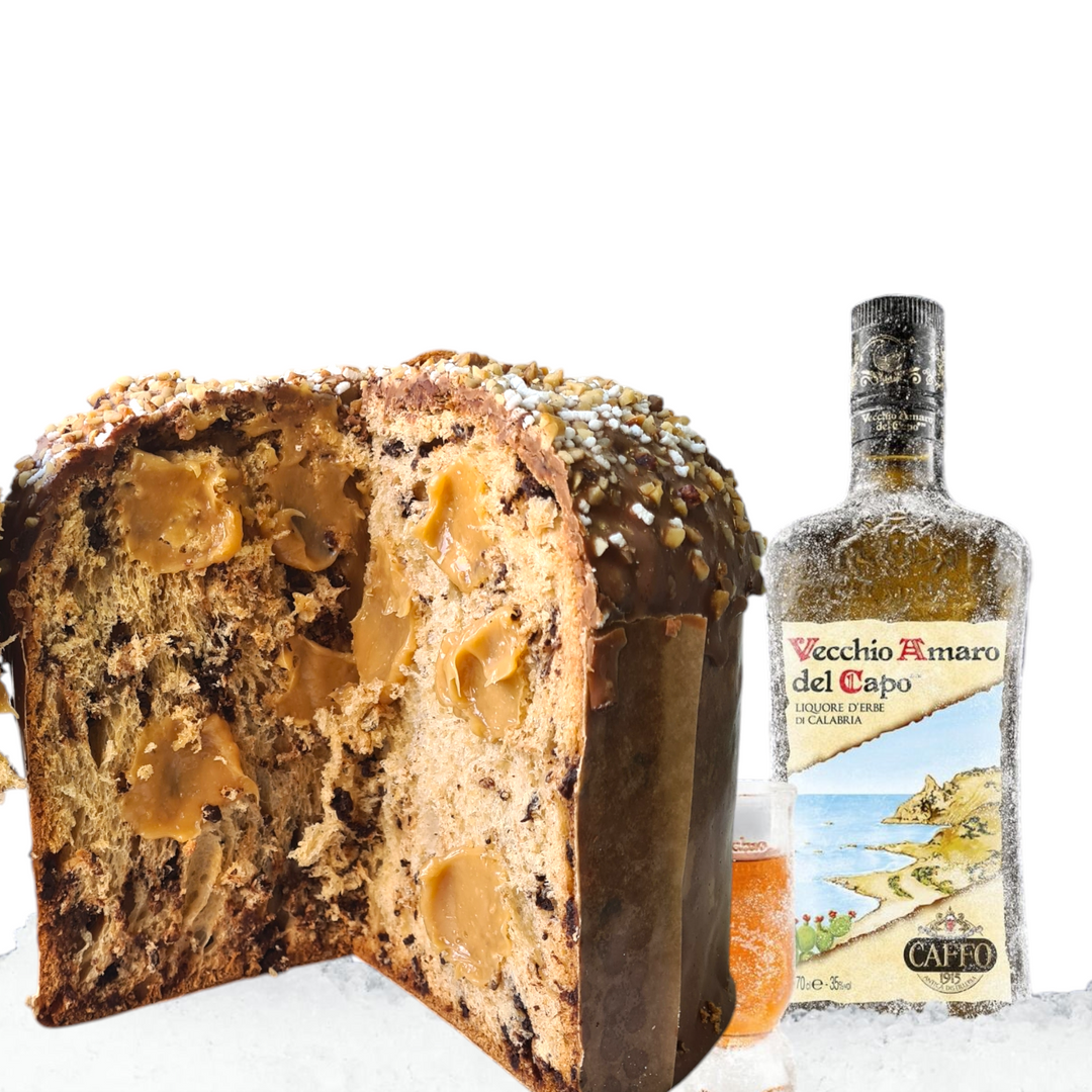 PANETTONE ripieno crema AMARO DEL CAPO