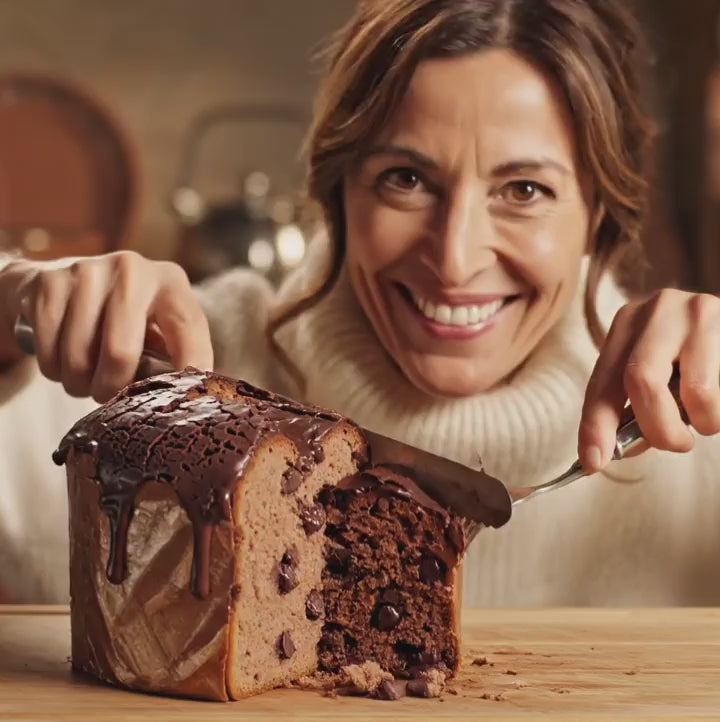 PANETTONE al Cacao con Cioccolato a pezzi