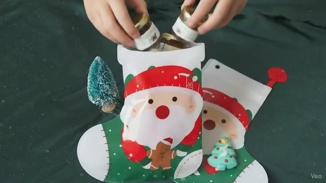 CALZA della BEFANA con 4 vasetti da 30gr