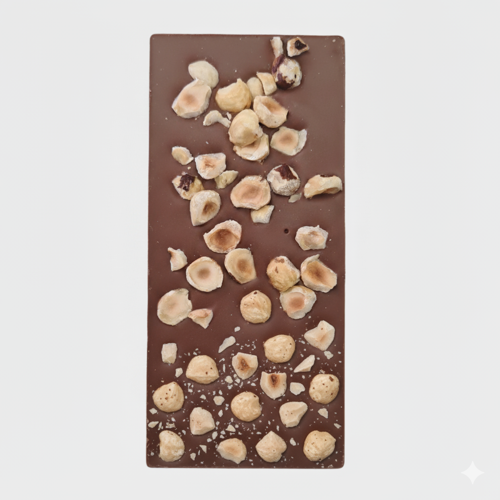 TAVOLETTA al Latte con granella Nocciola 120 gr