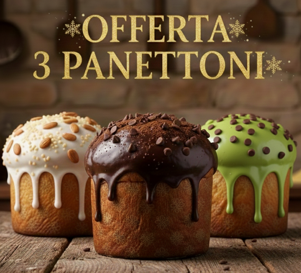 OFFERTA 3 PANETTONI *ARRIVA DOPO NATALE*