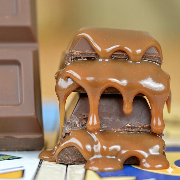 LINGOTTO a Latte ripieno di crema Caramello salato 200 gr