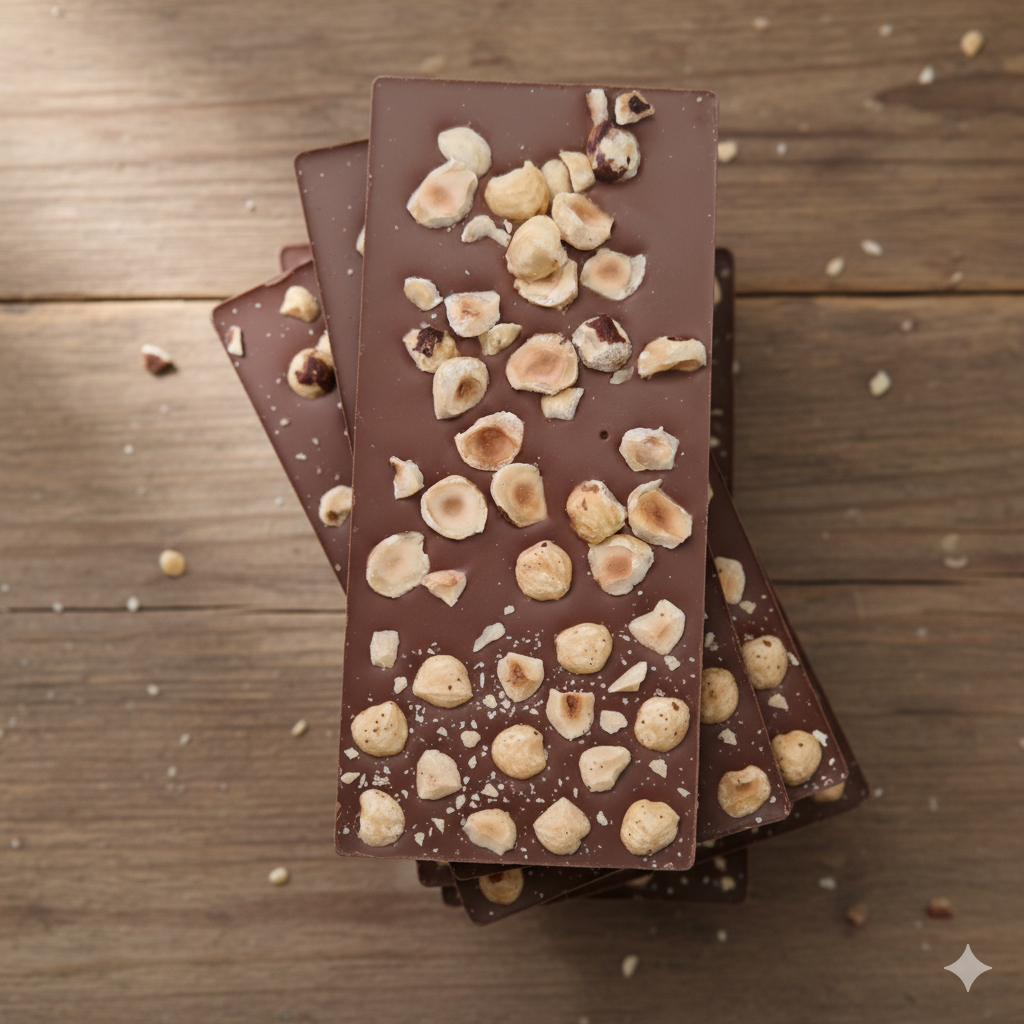 TAVOLETTA al Latte con granella Nocciola 120 gr