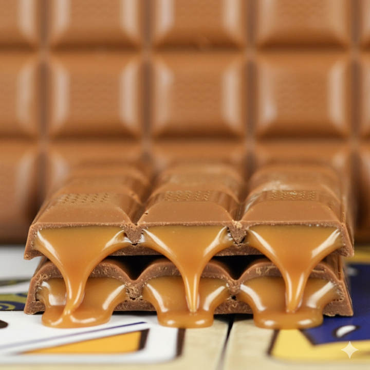 TAVOLETTA al Latte ripiena di crema Caramello salato 120 gr