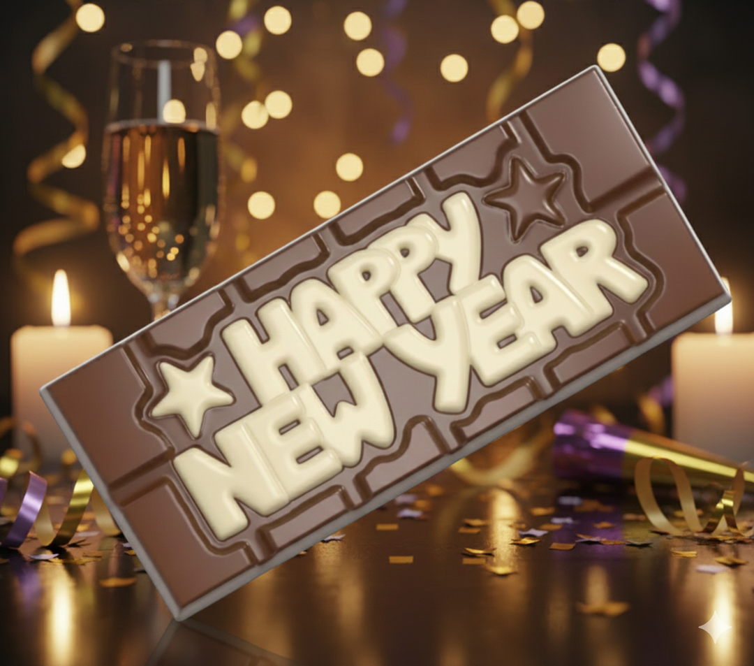 TAVOLETTA HAPPY NEW YEAR - Cioccolato al latte 40gr