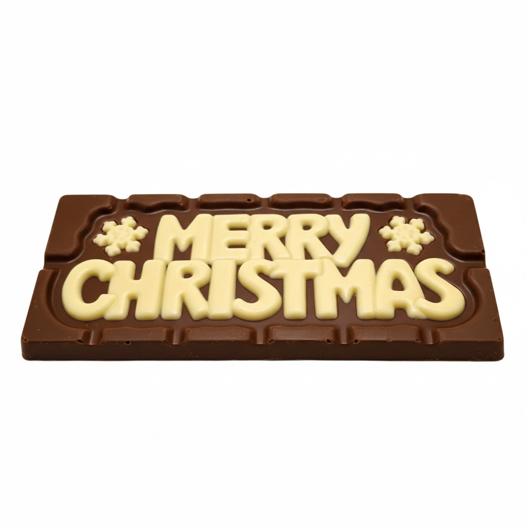 TAVOLETTA MERRY CHRISTMAS - Cioccolato al latte 40gr