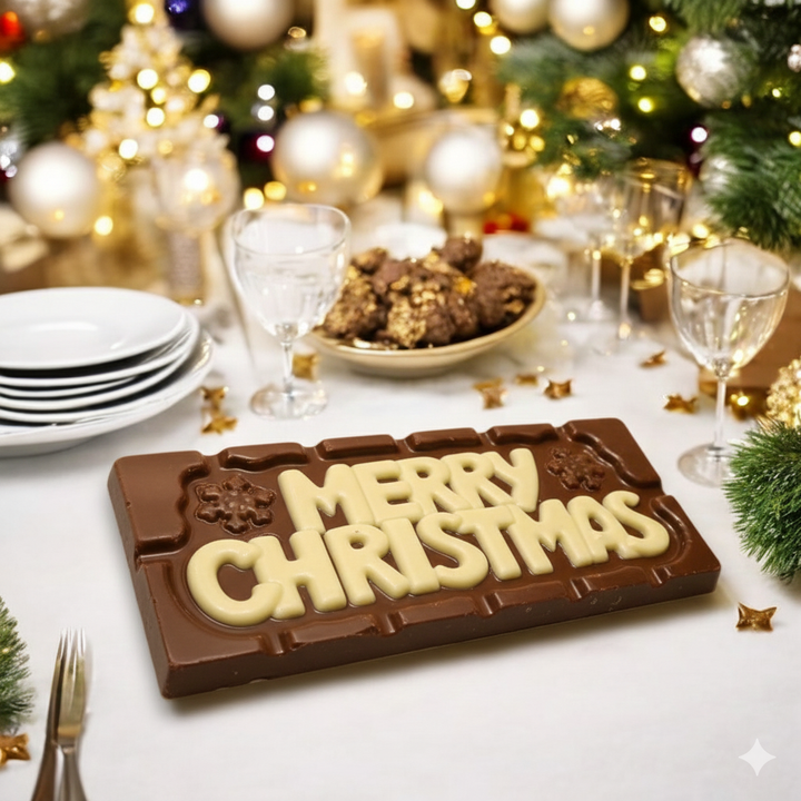 TAVOLETTA MERRY CHRISTMAS - Cioccolato al latte 40gr