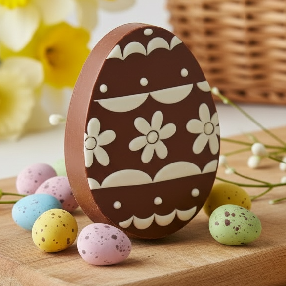 UOVO DECORATO 3D RIPIENO DI CREMA 580g