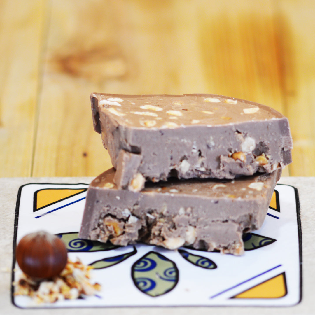 Torrone Cremoso con Cioccolato alla Gianduia