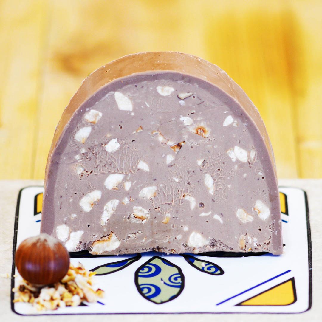 Torrone Cremoso con Cioccolato alla Gianduia