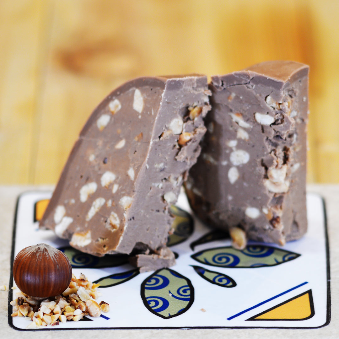 Torrone Cremoso con Cioccolato alla Gianduia