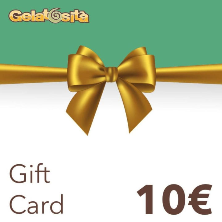 Gift Card Buono Regalo Virtuale a partire da 10€ su Gelatosita.it