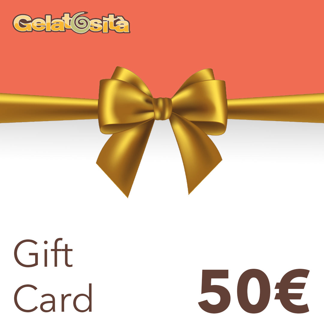 Gift Card Buono Regalo Virtuale a partire da 10€ su Gelatosita.it