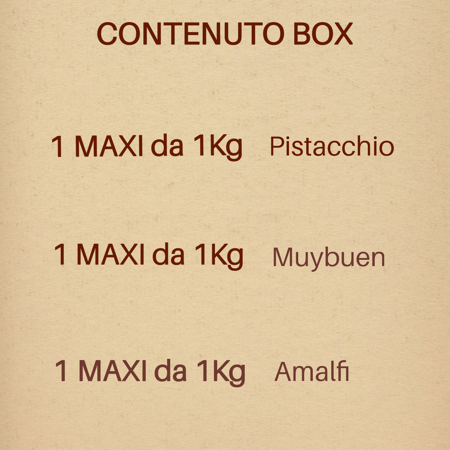BOX 3 Maxi da 1 Kg