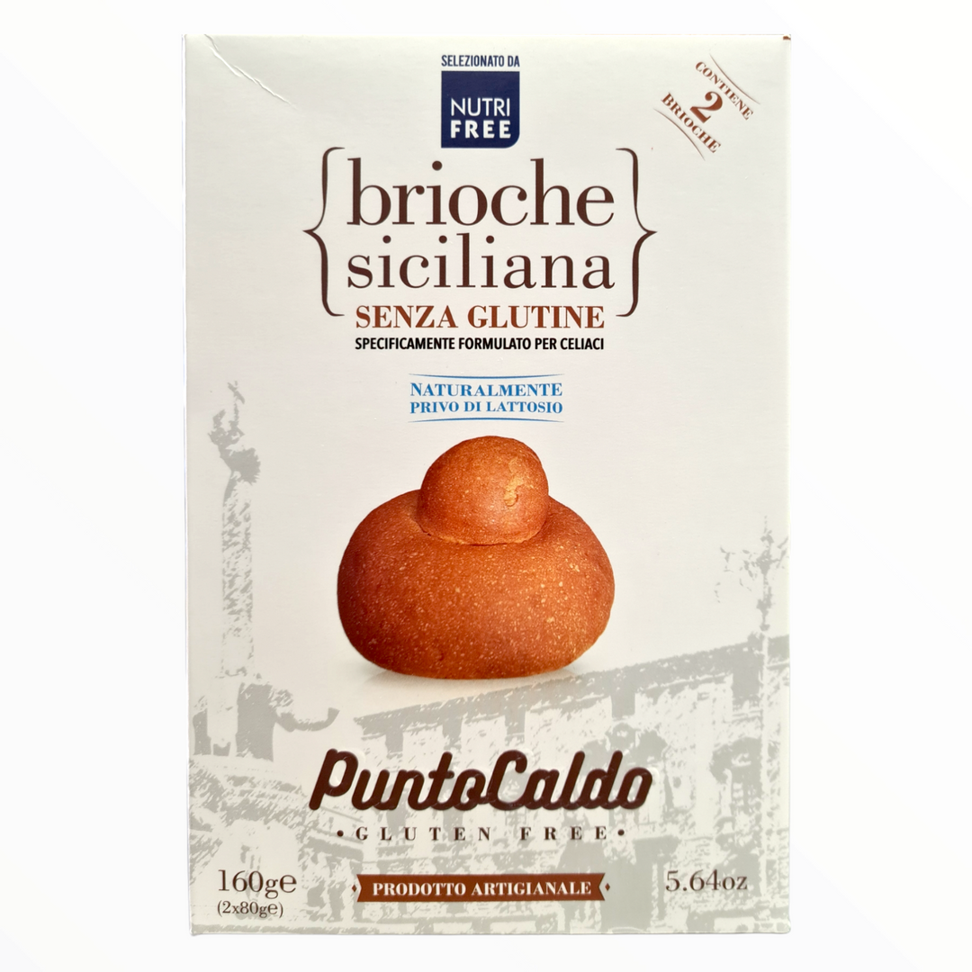 BRIOCHE Siciliana Senza Glutine e Latte Conf. da 2